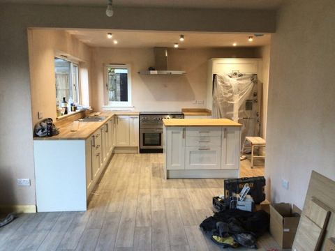 Bespoke shaker kitchen — Excellence Living renovation